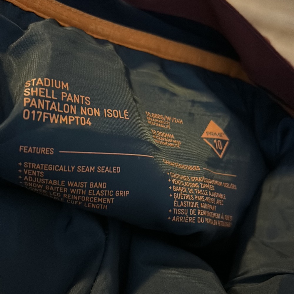 Orage Stadium Shell Pants Pantalon - image 6